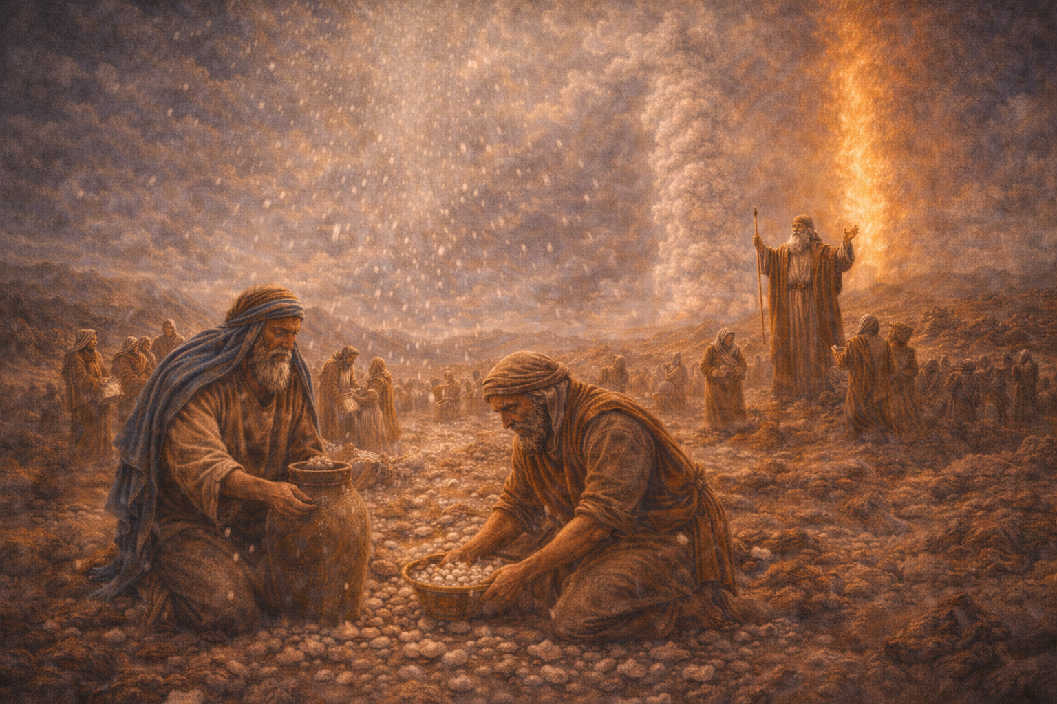 Парашат а-Ман: ман с небес, парнаса и доверие Всевышнему