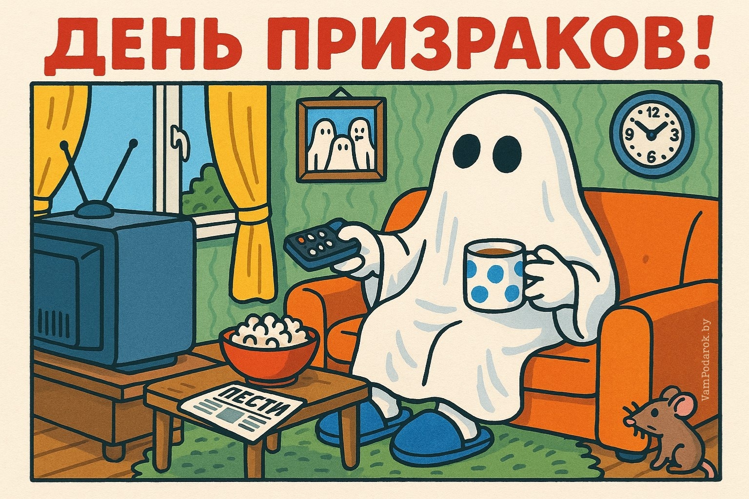 Тимофей-мышеписк (День призраков) – картинка