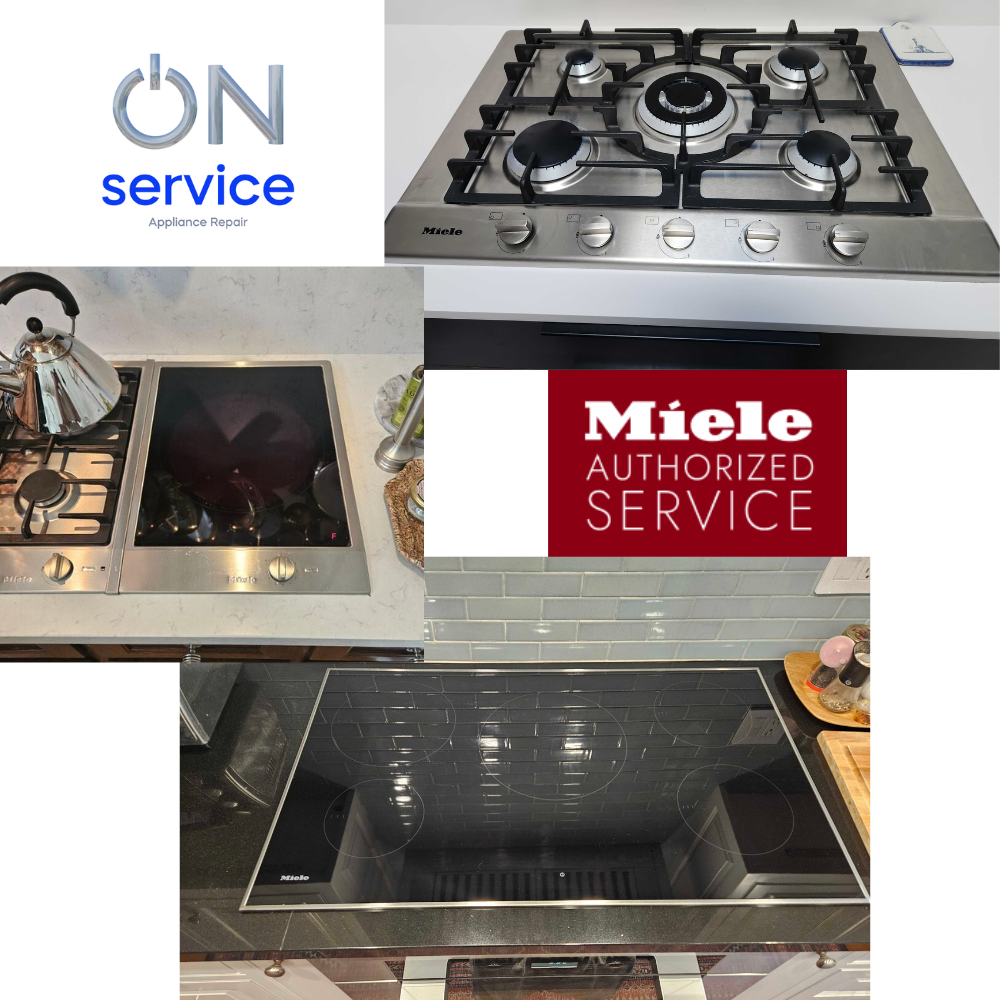 Miele Cooktop authorized repair company in CA: SF Bay Area, Napa County, Solano County, Contra Costa County, Sacramento County, El Dorado County, Placer County