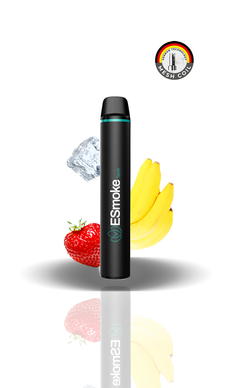 Electronic cigarettes with the taste of Strawberry Banana