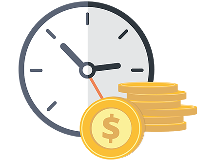 часы и деньги