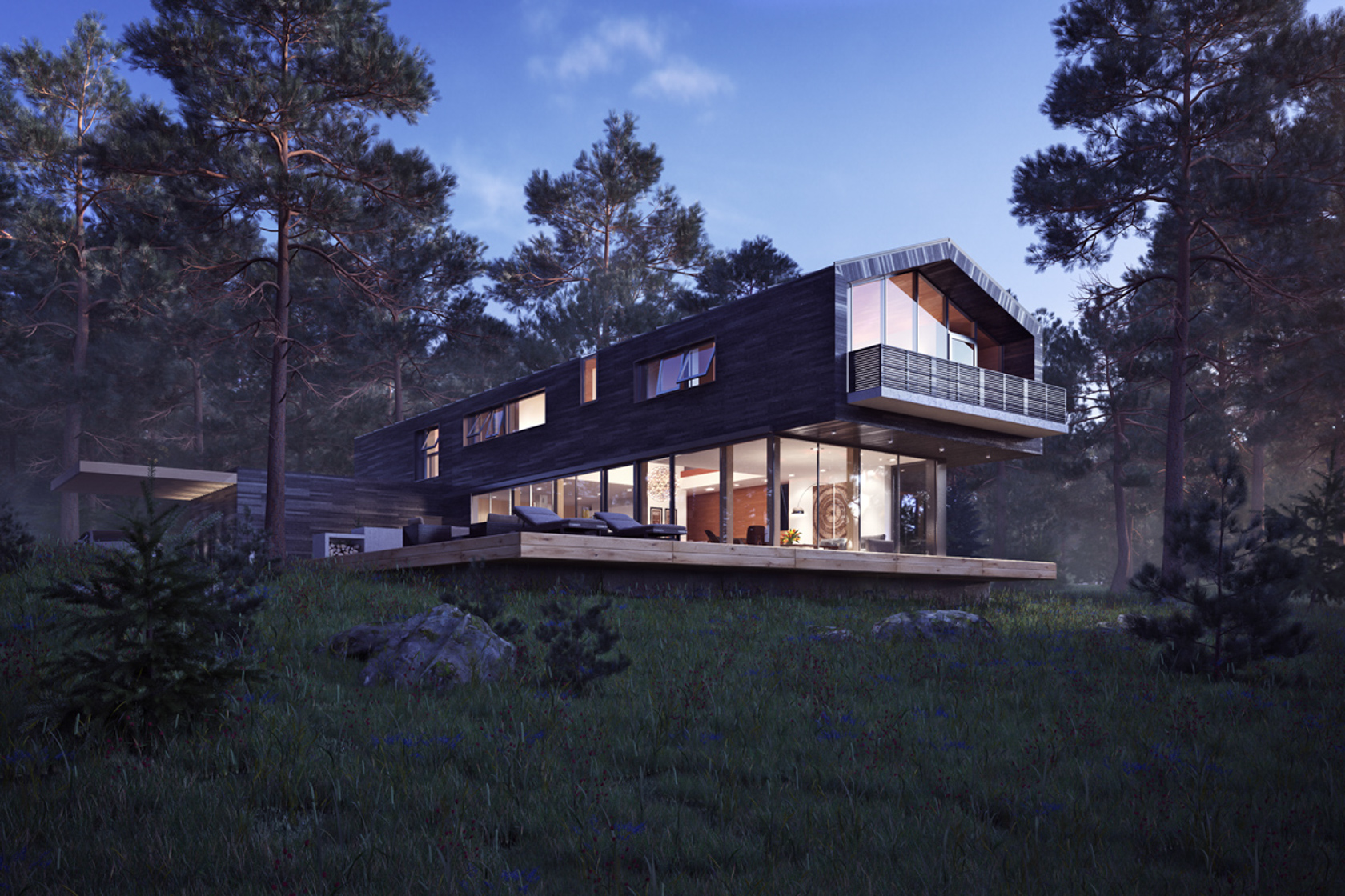 Render house