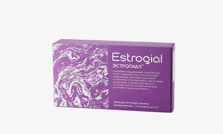 упаковка свечей Эстрогиал