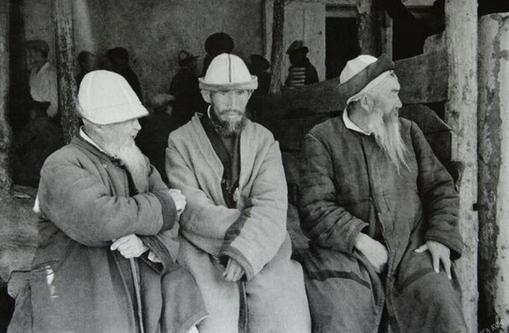 Кыргызские старейшины. Каракол, 1932