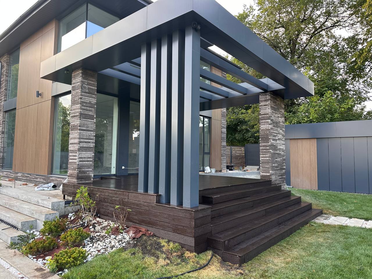 Металлоконструкции в Лабинске терраса