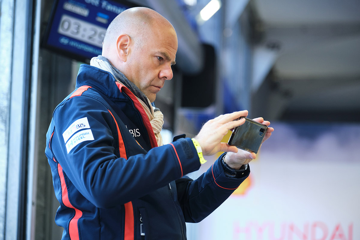 Руководитель Hyundai Motorsport Андреа Адамо, ралли Португалия 2021