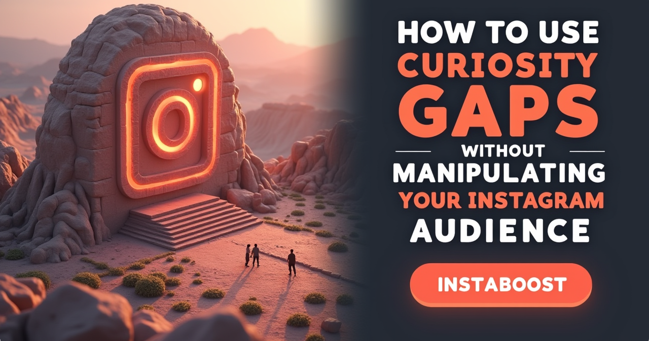 How To Use Curiosity Gaps Without Manipulating Your Instagram Audience