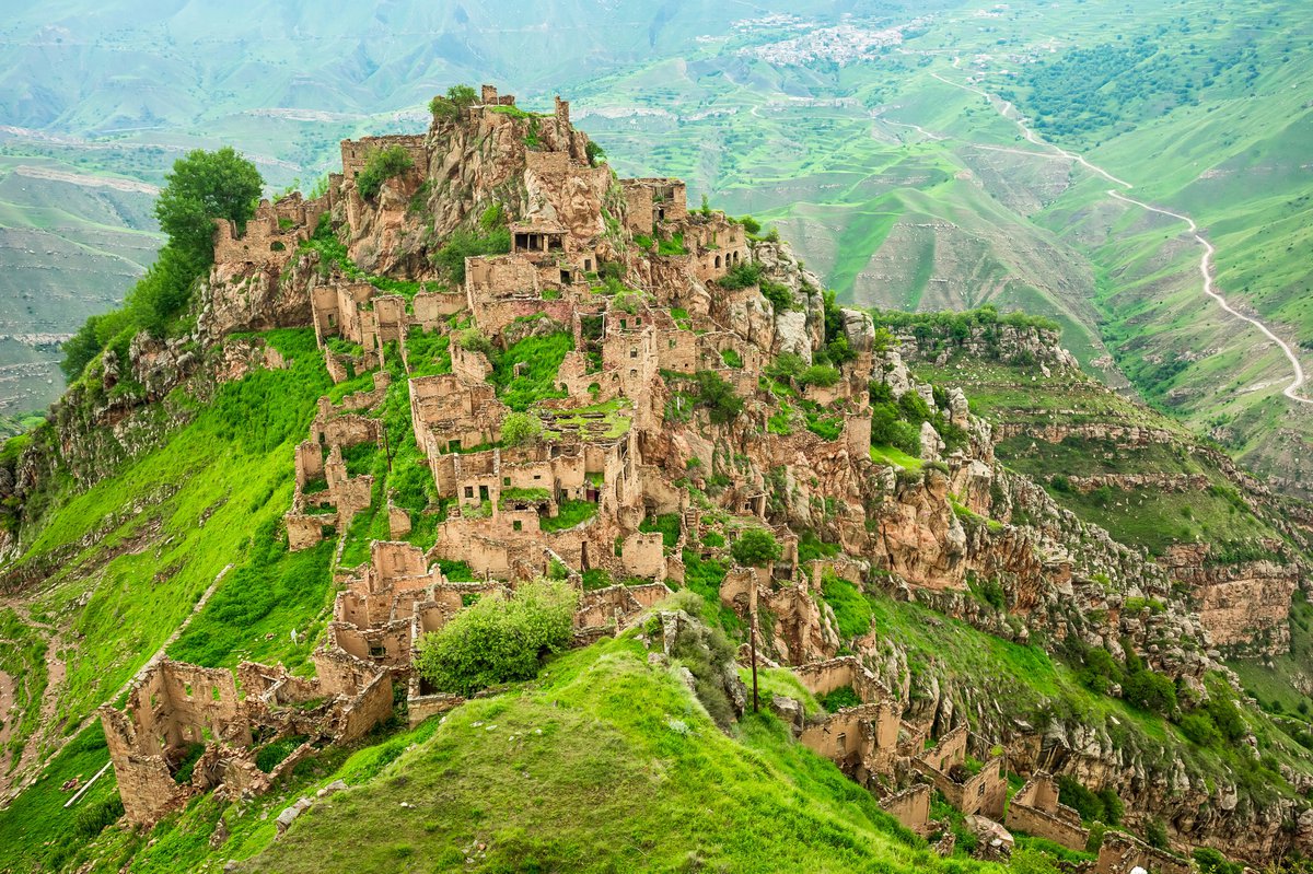 Дагестан аулы в горах