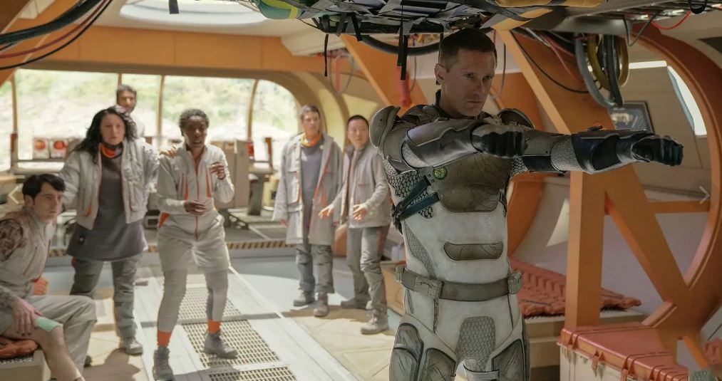 Кадр из этого хорошего сериала