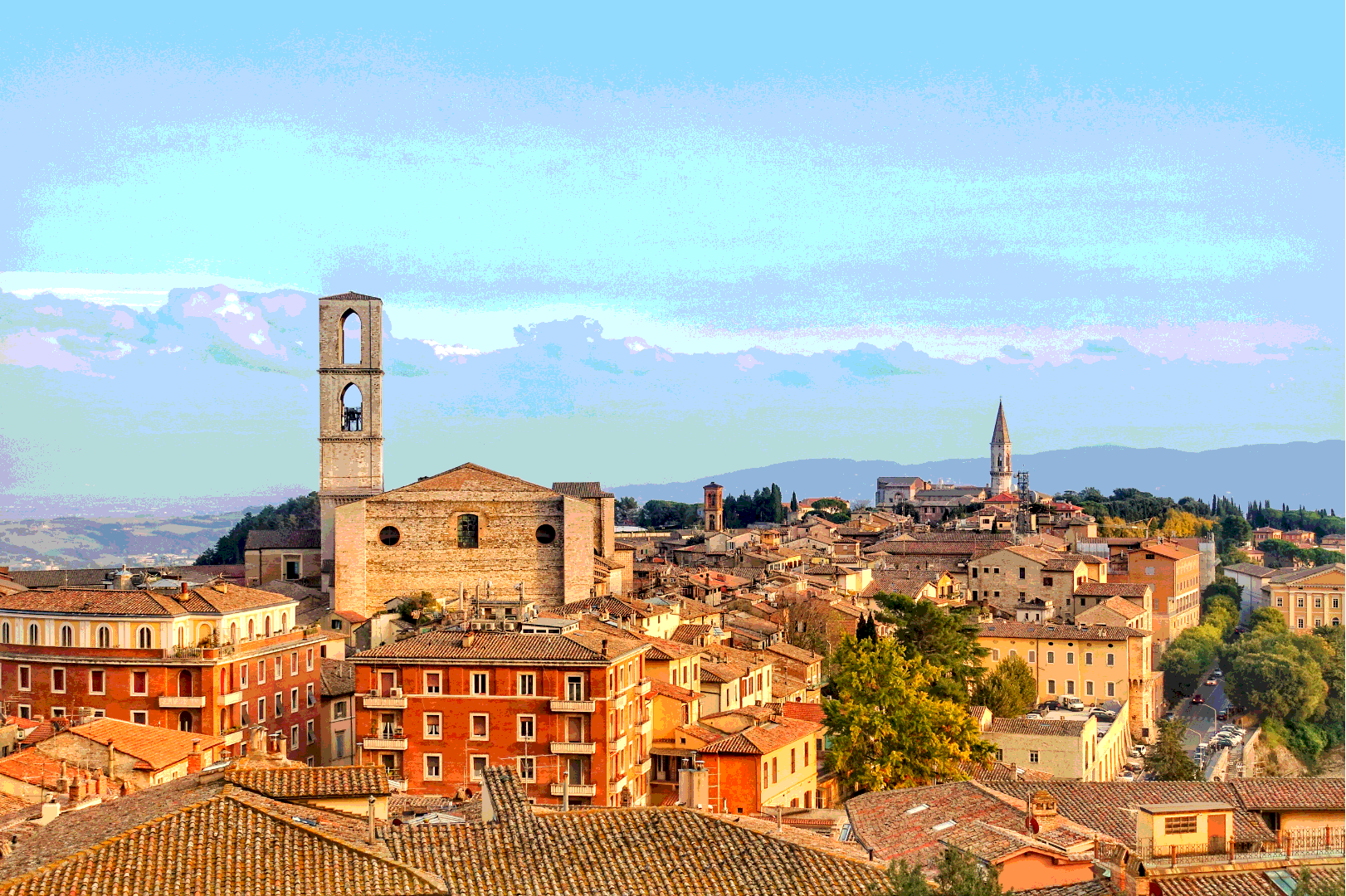 Италия. Перуджа