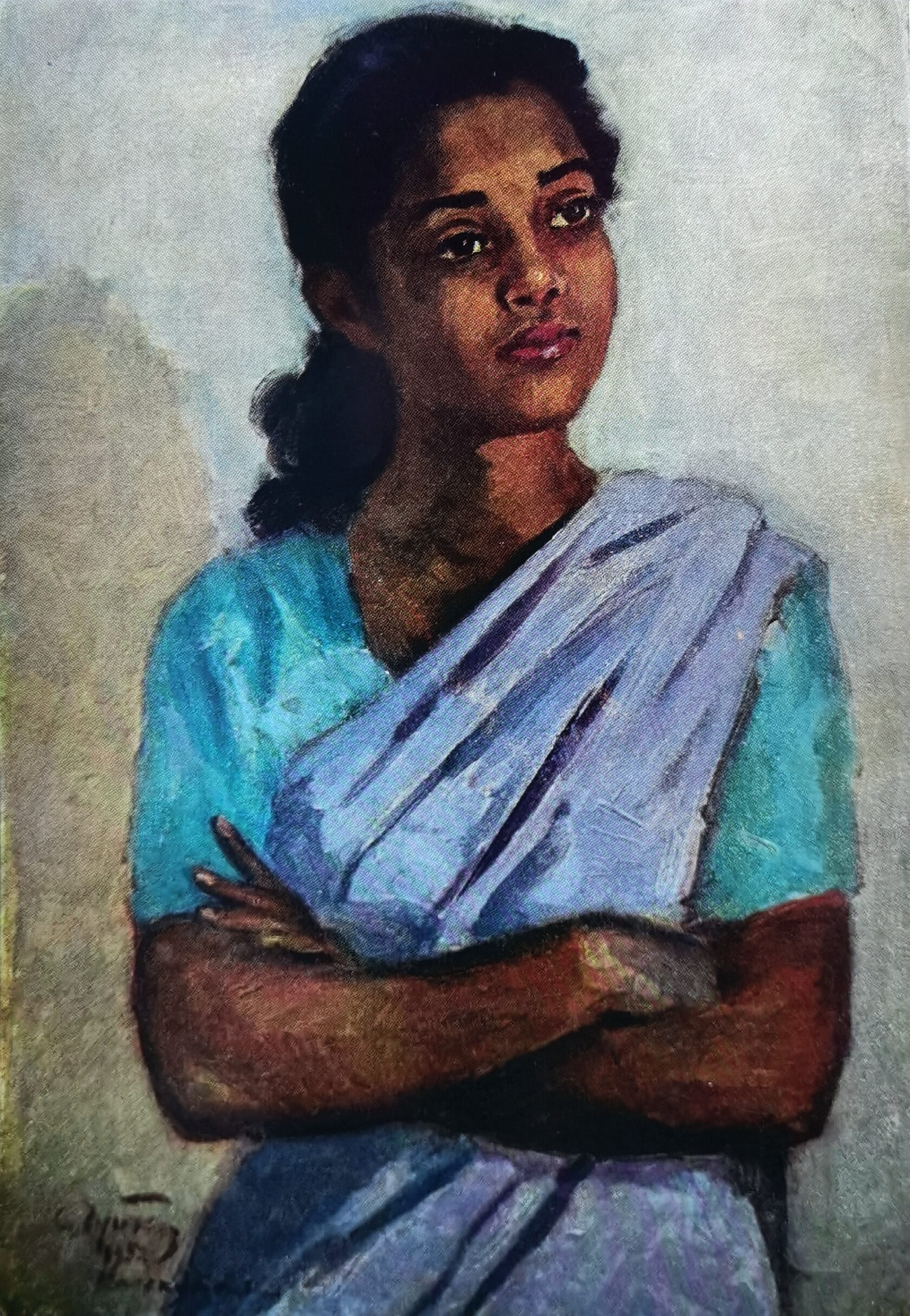 Студентка из Калькутты, 1952 г.