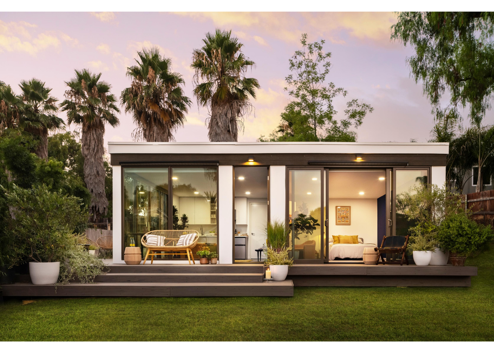Mighty Buildings’ 700 square feet project in San Diego. (Image courtesy of Mighty Buildings.)