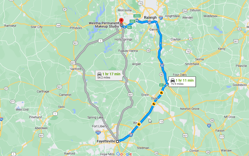 Fayetteville, NC Permanent Makeup Studio Near Me PMU Artist