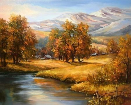 Осень. Горный пейзаж