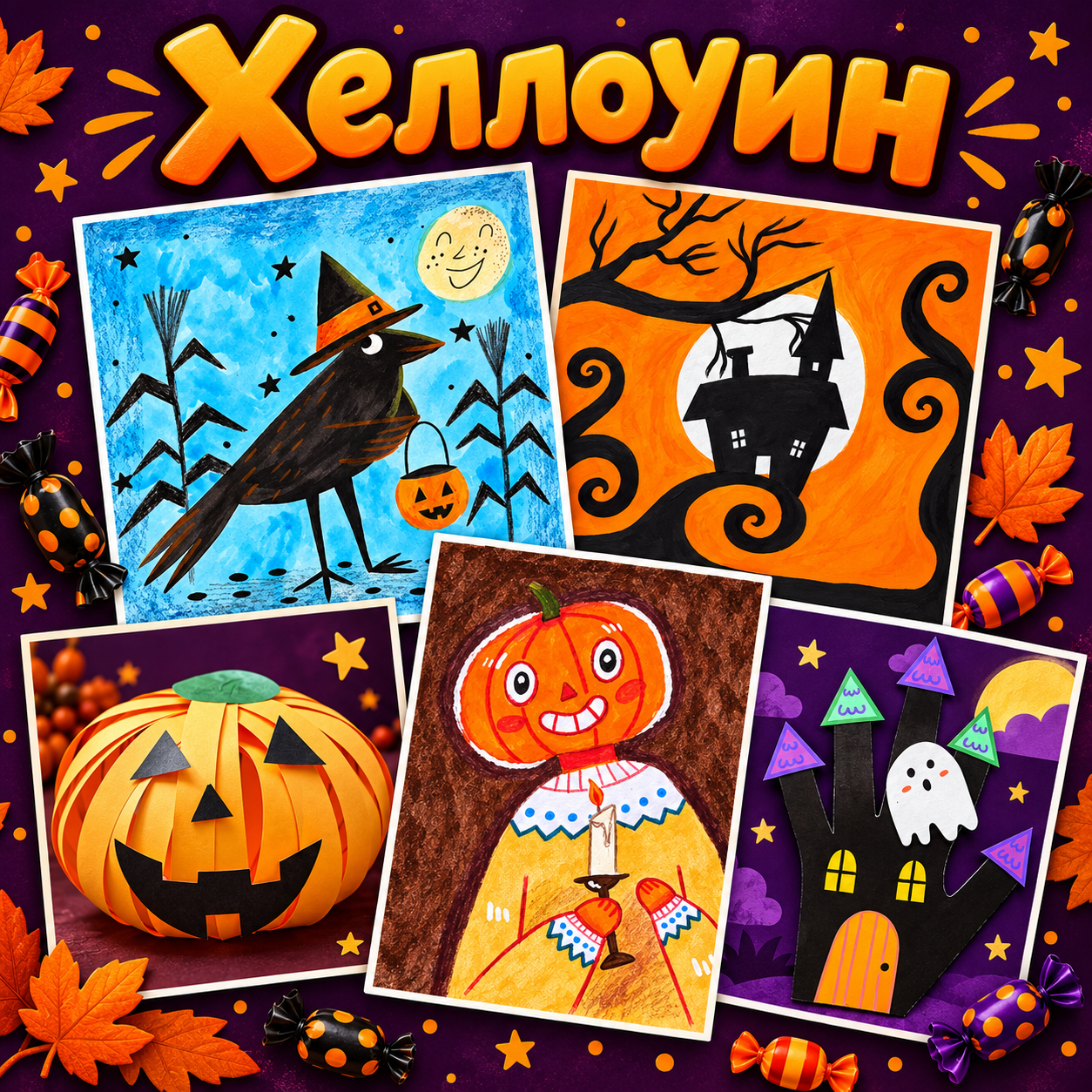 Обложка курса Хеллоуин