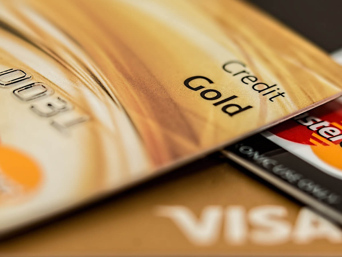 Master Card Visa Credit Card Gold