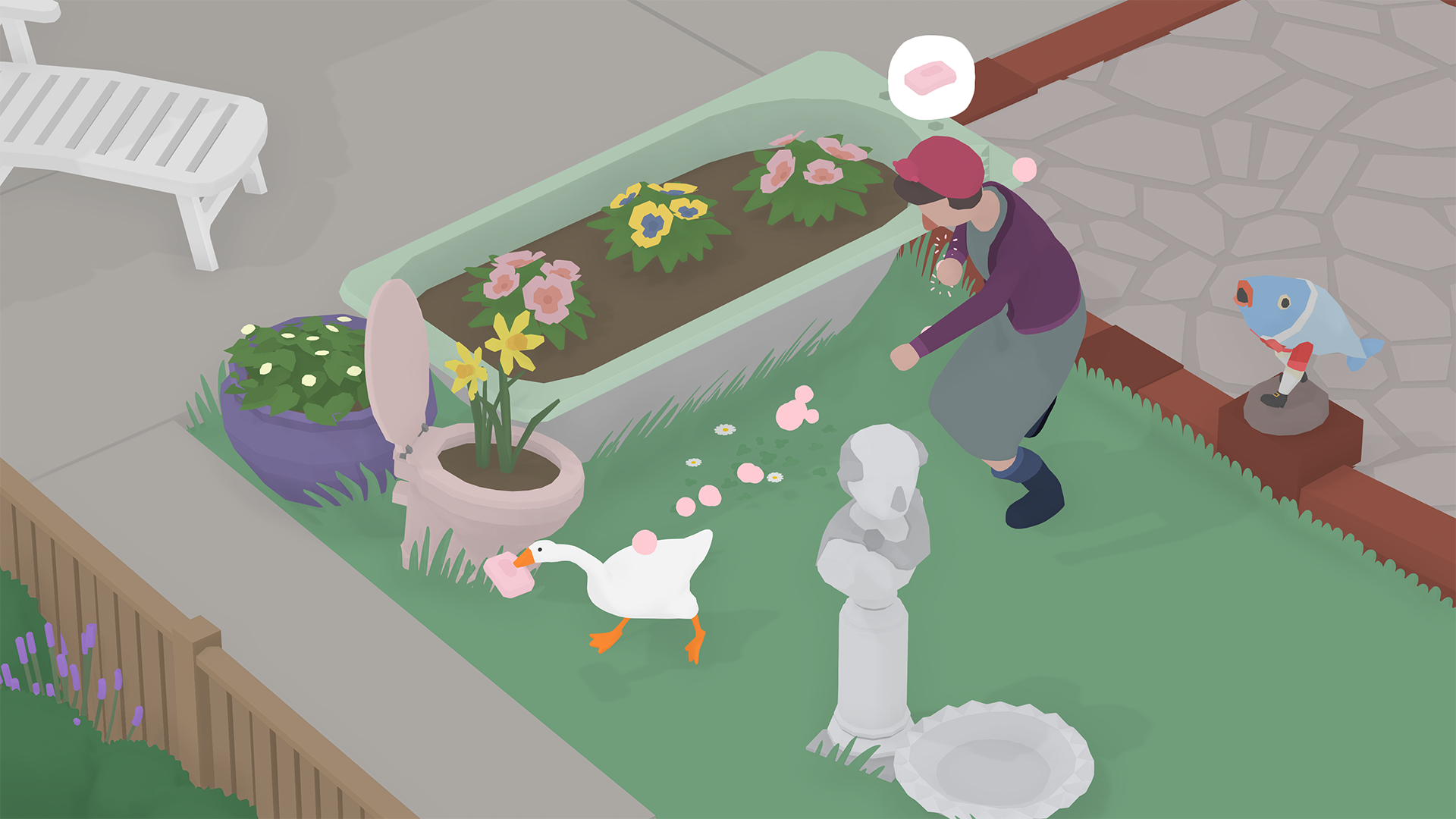 Untitled Goose Game's multiplayer is a welcome addition to an