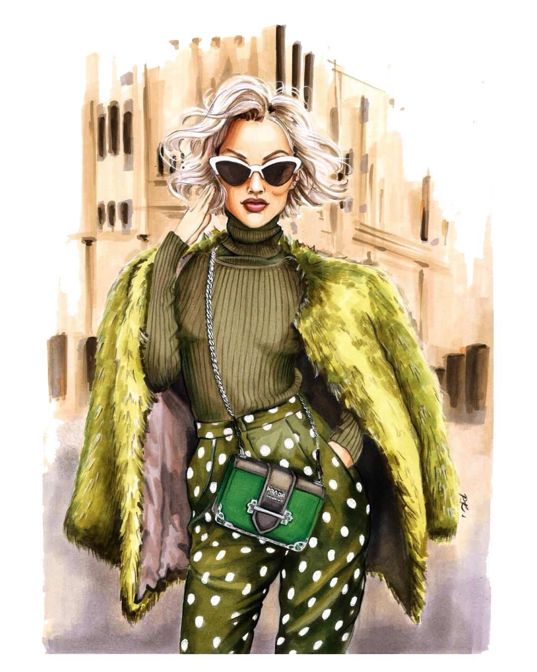 фэшн иллюстрация в Киеве | Fantasy Room