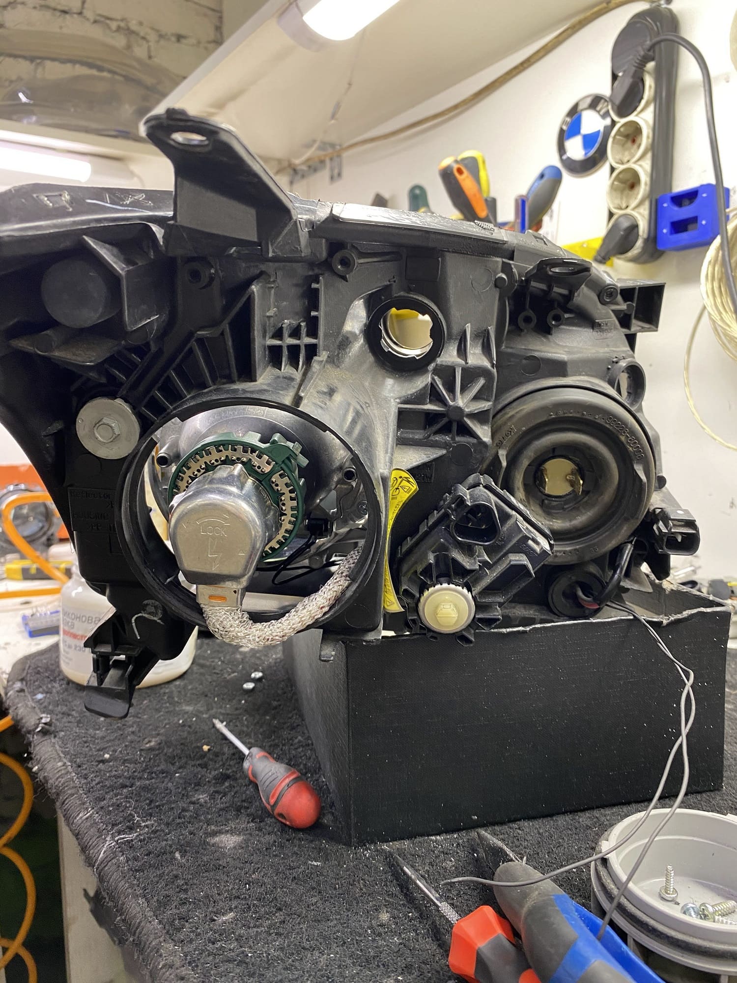 Примеры работ по переделке фар с праворульного на евросвет от Light ...