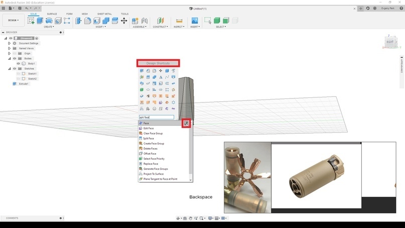 Fusion 360 как вставить картинку