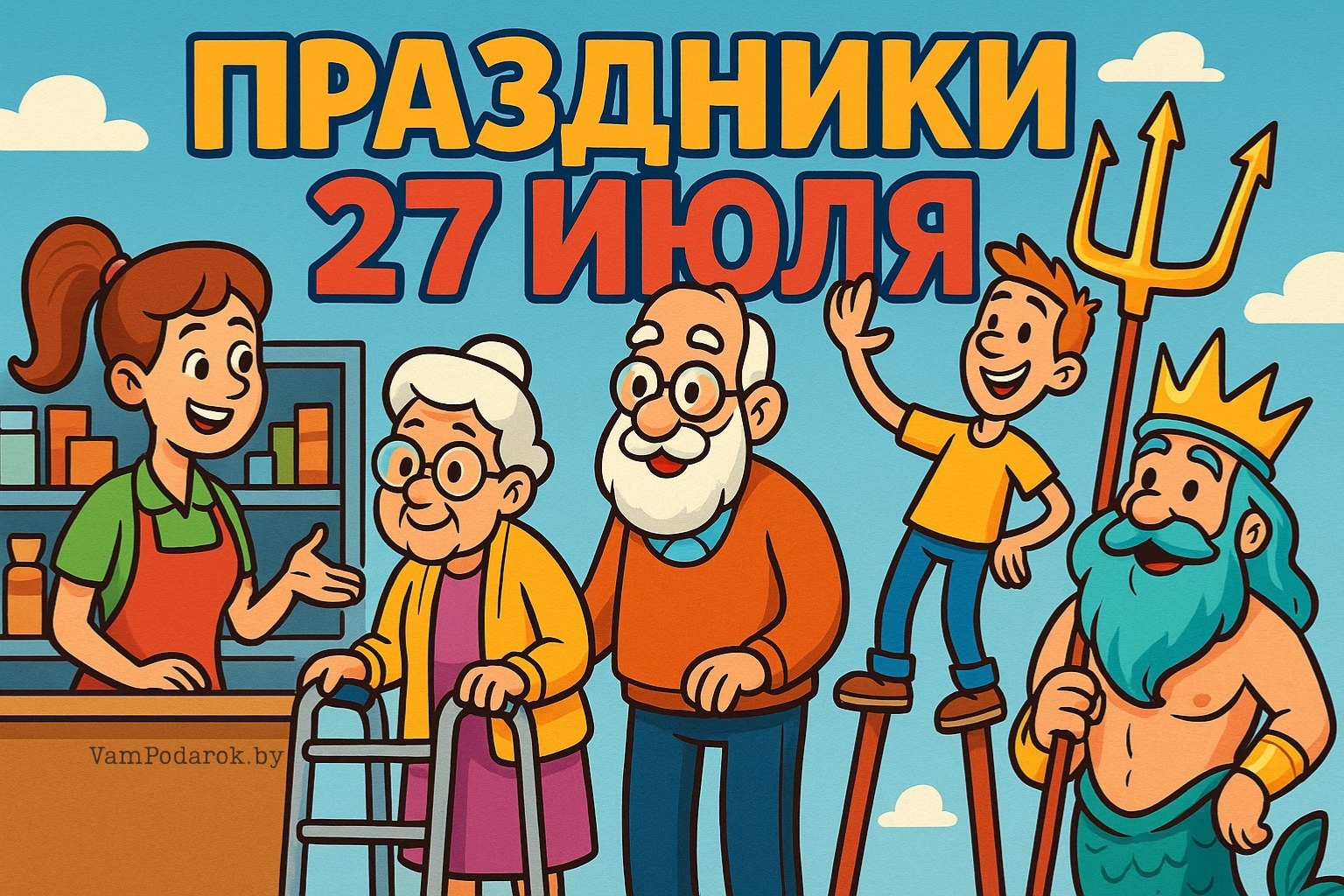 Праздники, именины и народные приметы на 27 июля 2025 года