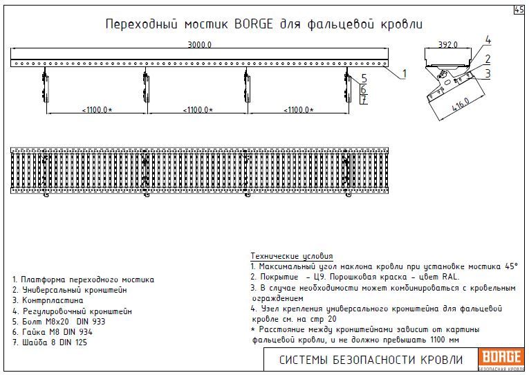 Трапы на плане