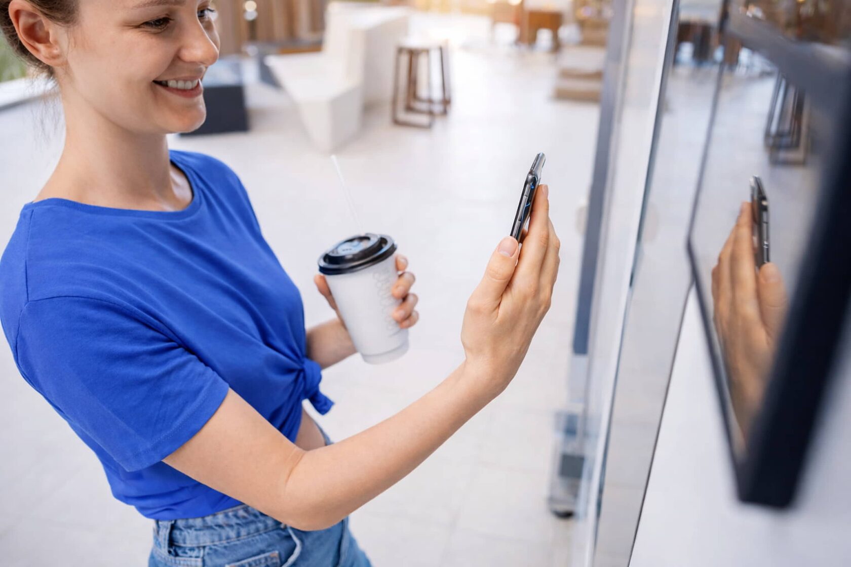 commerce de café sans personnel