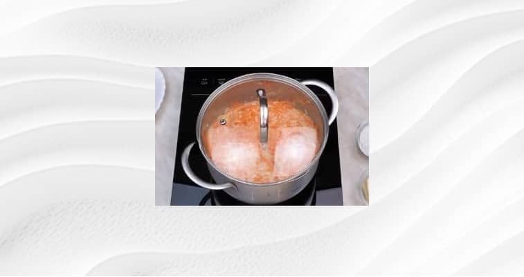Приготовление рисовой каши с тыквой на молоке: шаг 5
