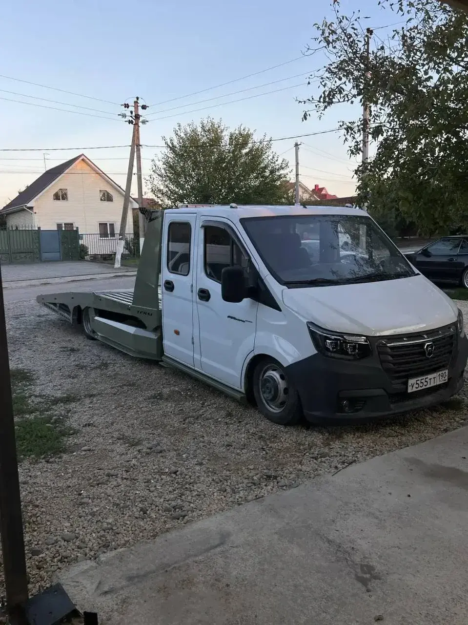 Перевозка низких авто