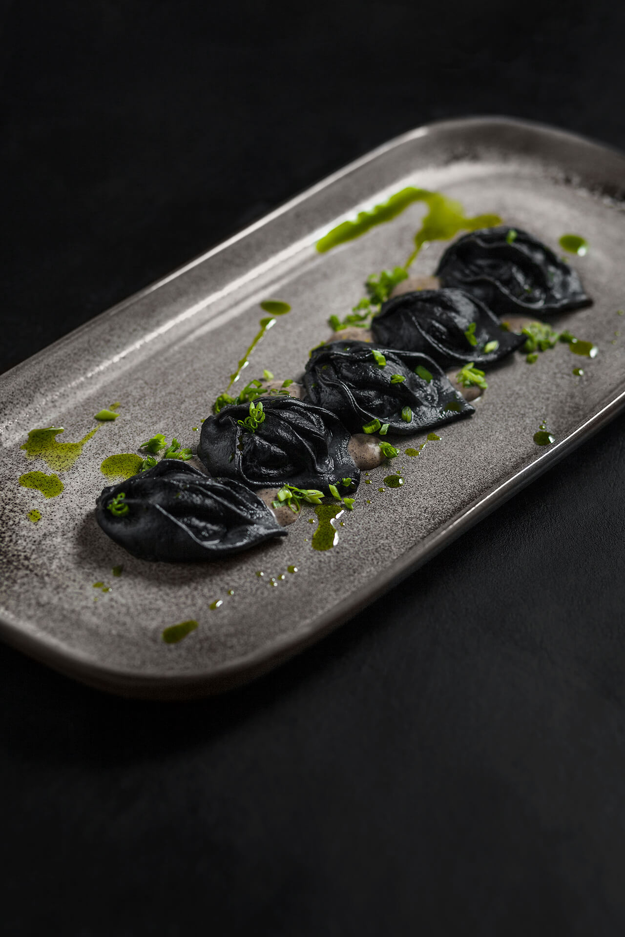 черное меню