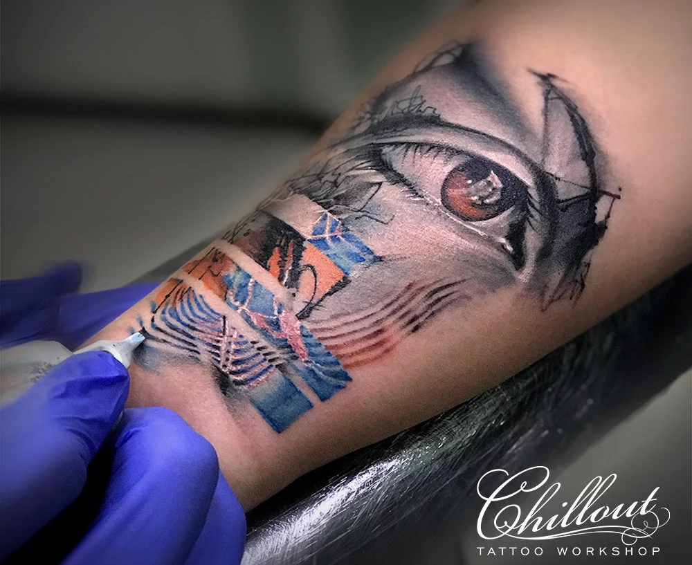 Татуировка всевидящее око в треугольнике - значение тату, фото, эскизы - студия Барака