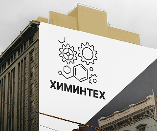 Химинтех — пример применения логотипа