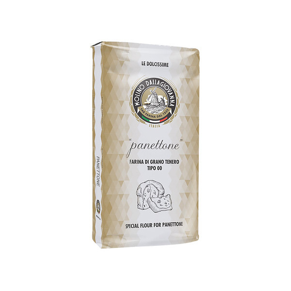 Мука для панеттоне, Panettone-00 (W-390), MOLINO DALLAGIOVANNA, 5 кг
