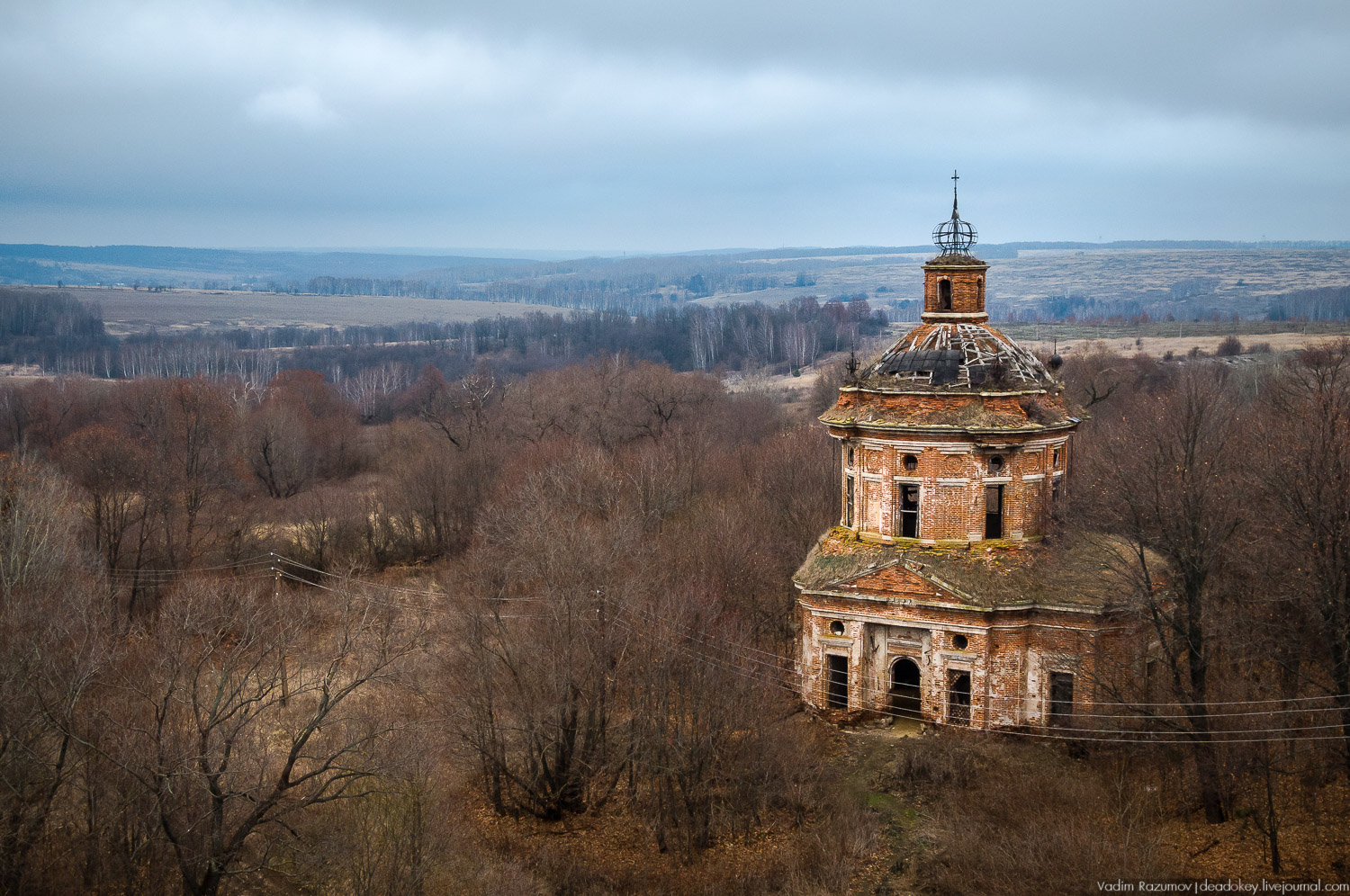 Восьма. Церковь Архангела Михаила Тульская область.