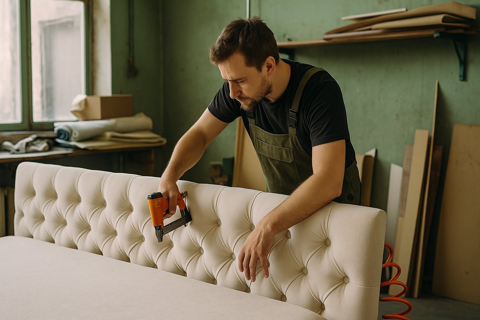 Перетяжка кровати