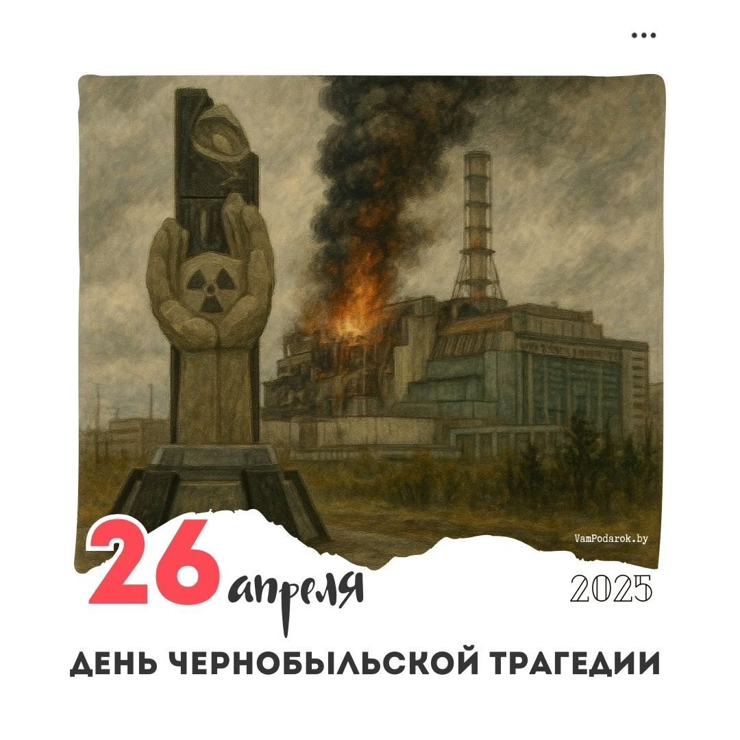 26 апреля - день памяти о Чернобыльской трагедии