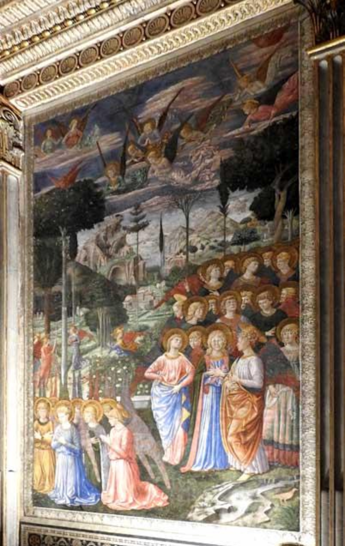 Benozzo Gozzoli — The Procession of the Magi (Magi Chapel, Palazzo Medici Riccardi, Florence, 1459)