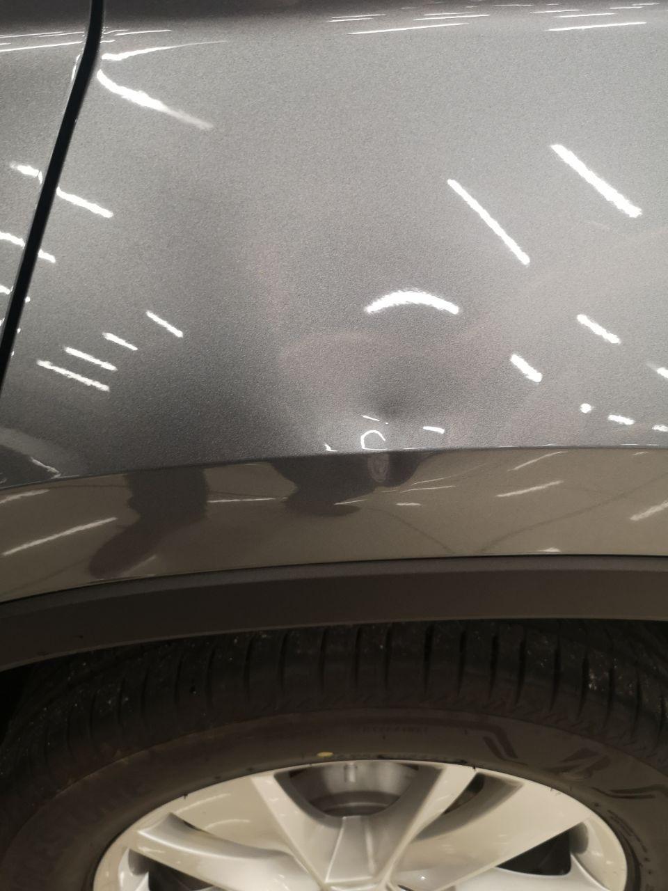 Skoda Kodiaq вмятина