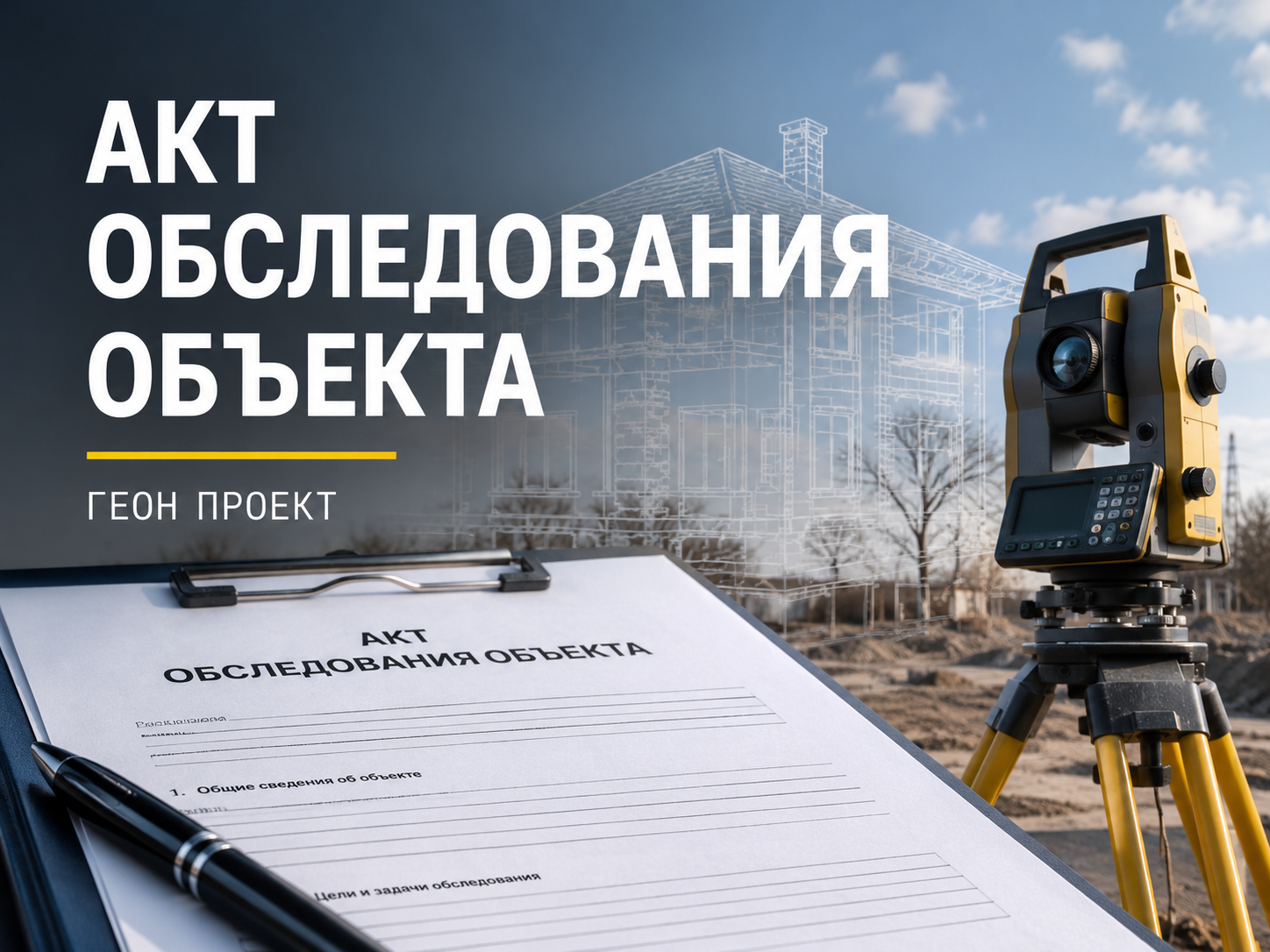 Кадастровый акт обследования для снятия объекта недвижимости с учёта