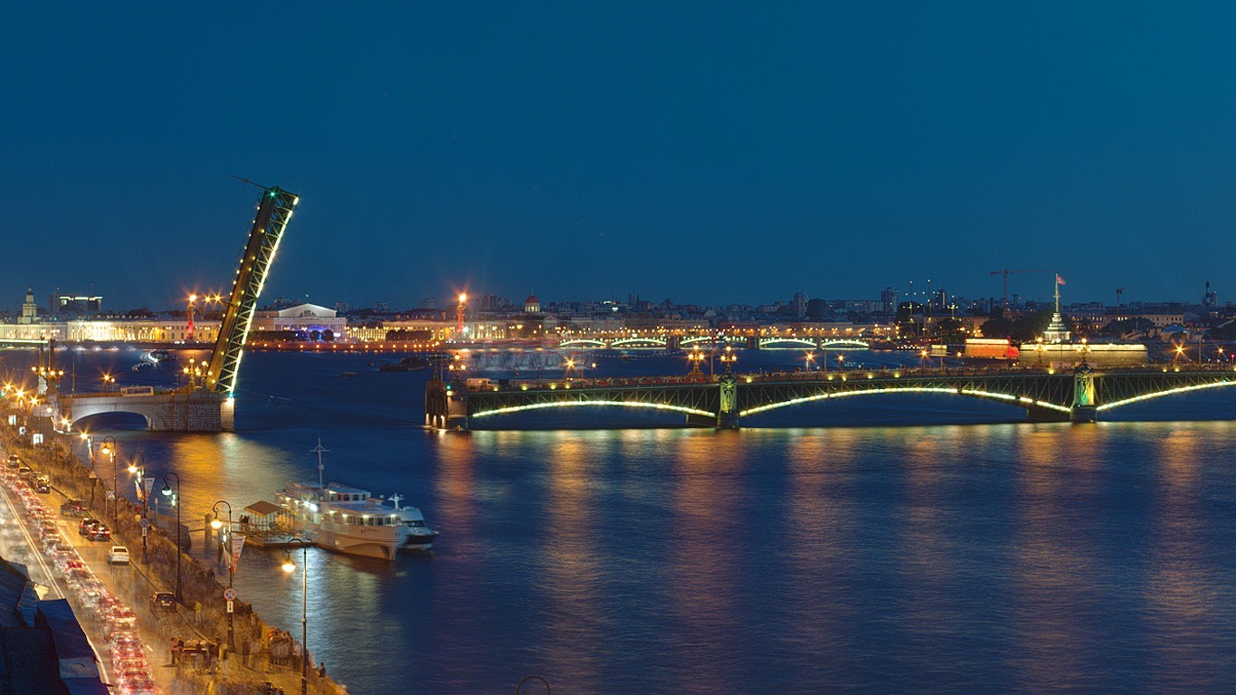 кировский мост в санкт петербурге