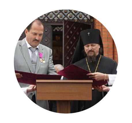 Освящение храма преподобного Сергия Радонежского г. Старый Оскол Белгородская область