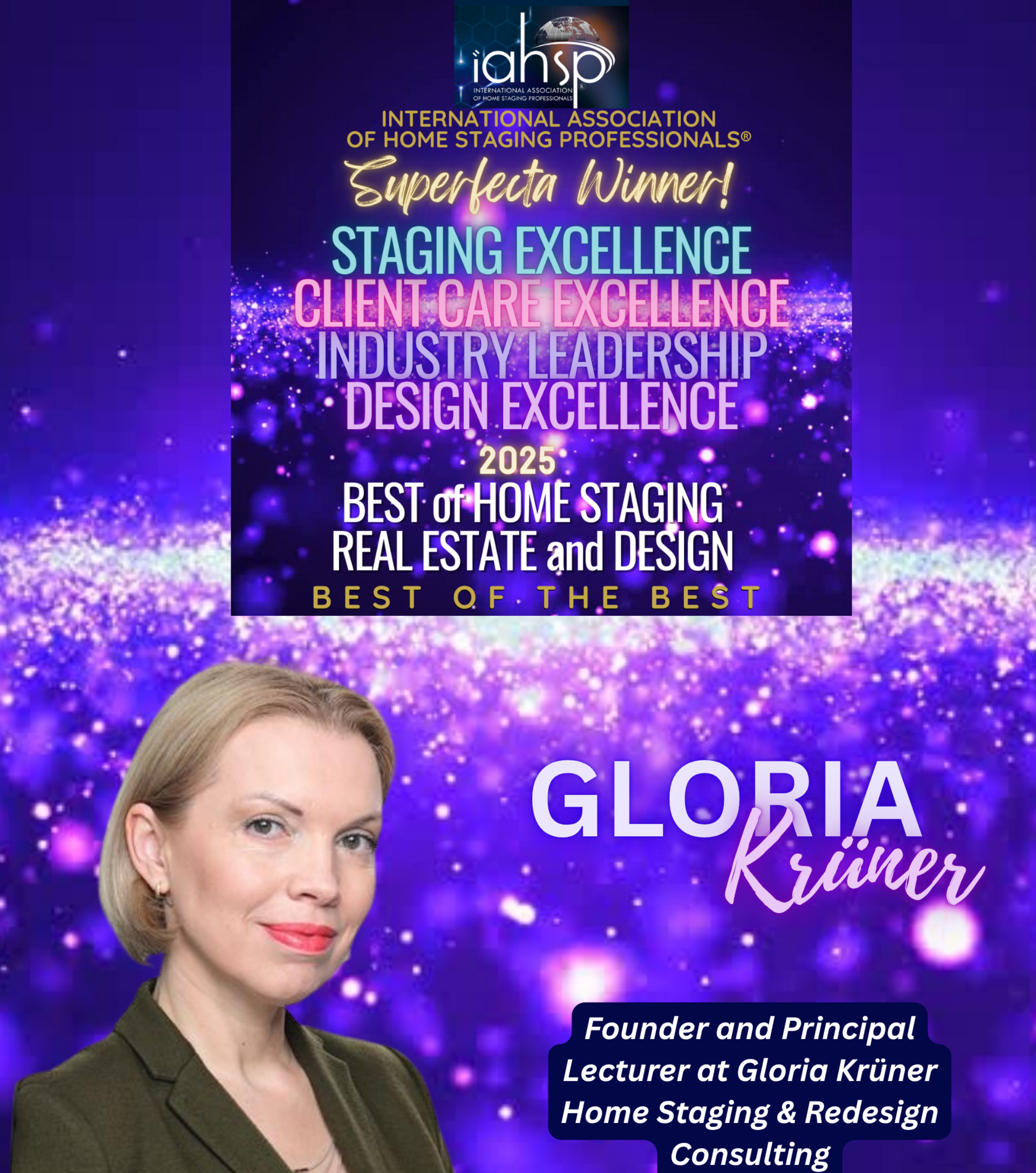 IAHSP Superfecta Gloria KRÜNER Глория Крюнер