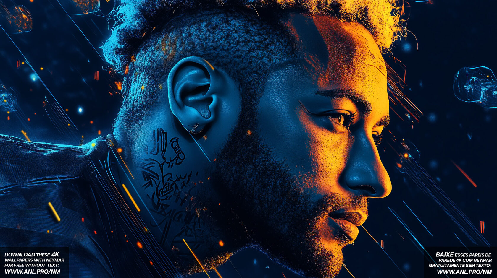 Neymar Jr. papéis de parede para pc 4k 2k 1080p