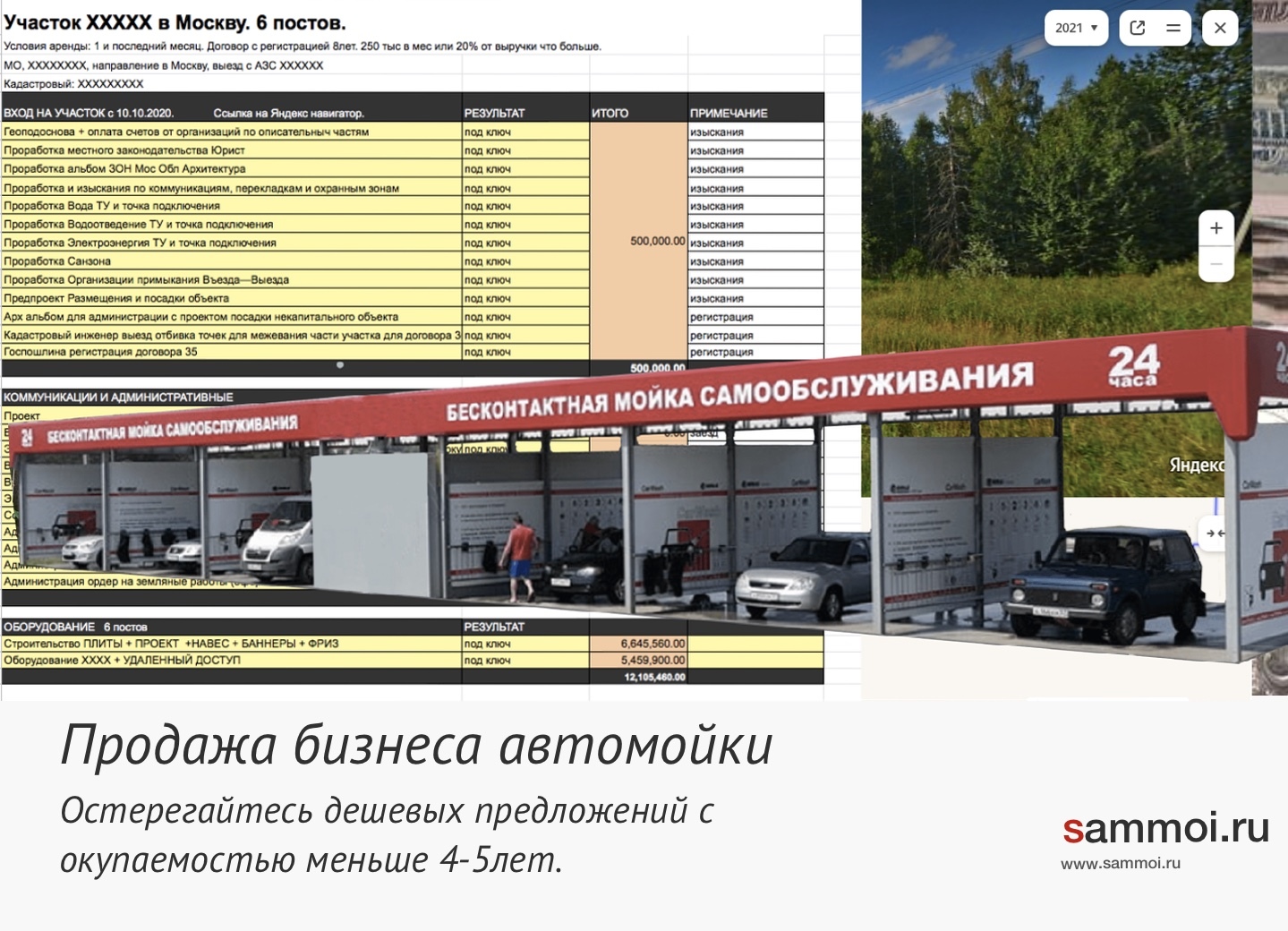 Разработка и согласование проекта автомойки самообслуживания