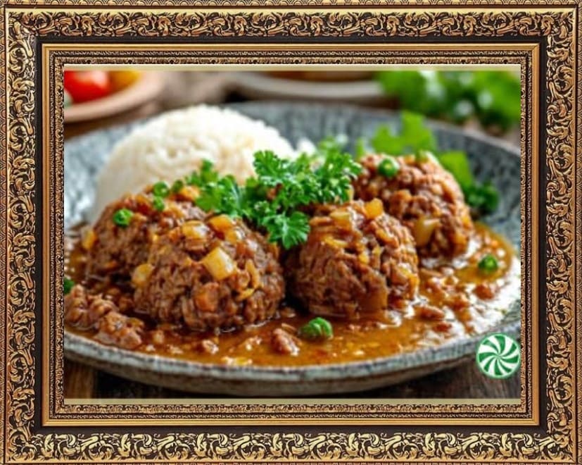 ежики из фарша и риса с подливкой