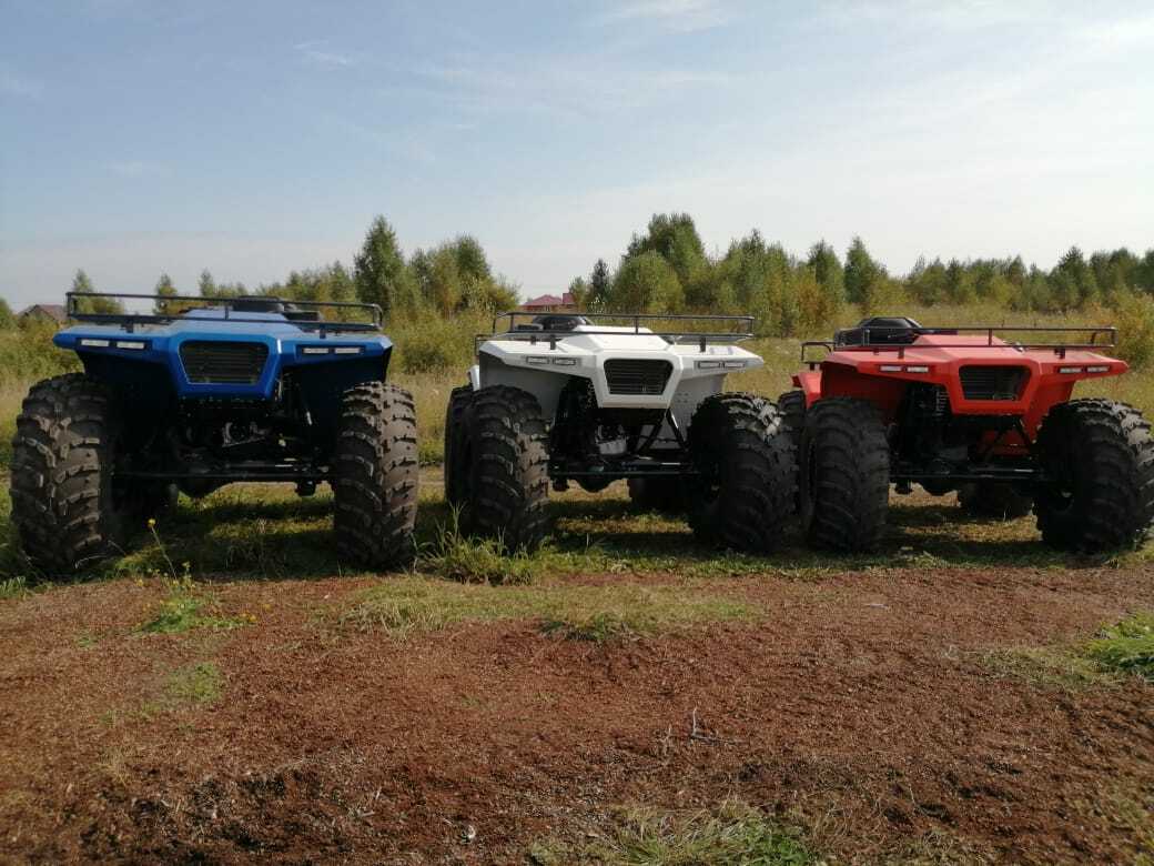 Снегоболотоход квадроцикл Фантом 4x4