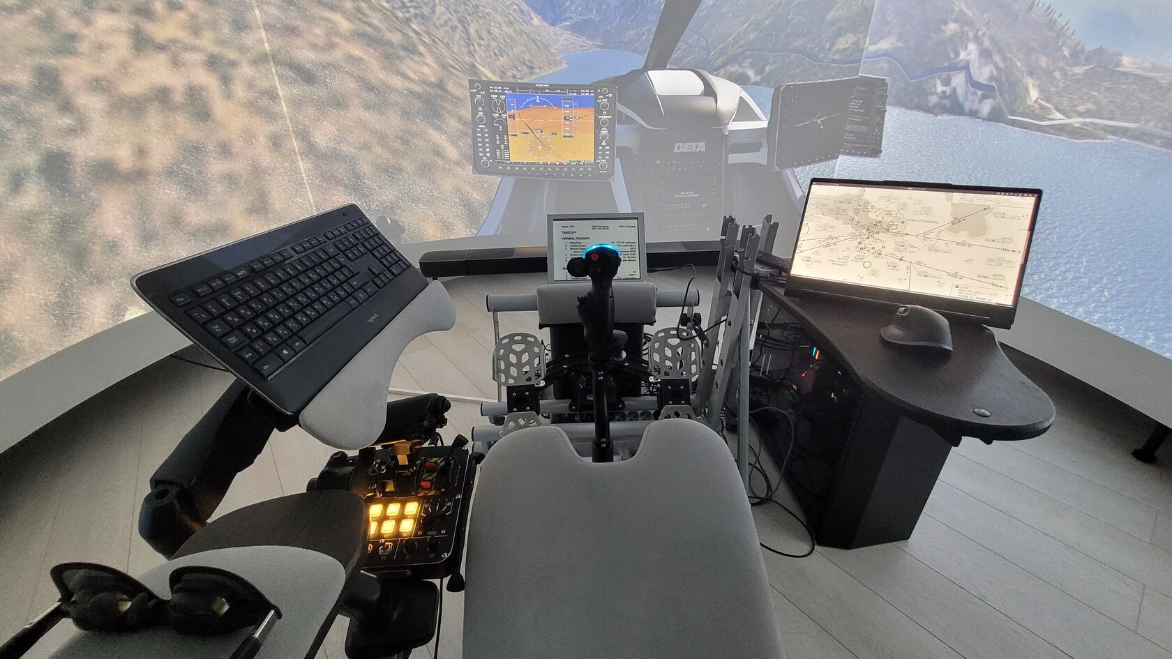 Полет с инструктором