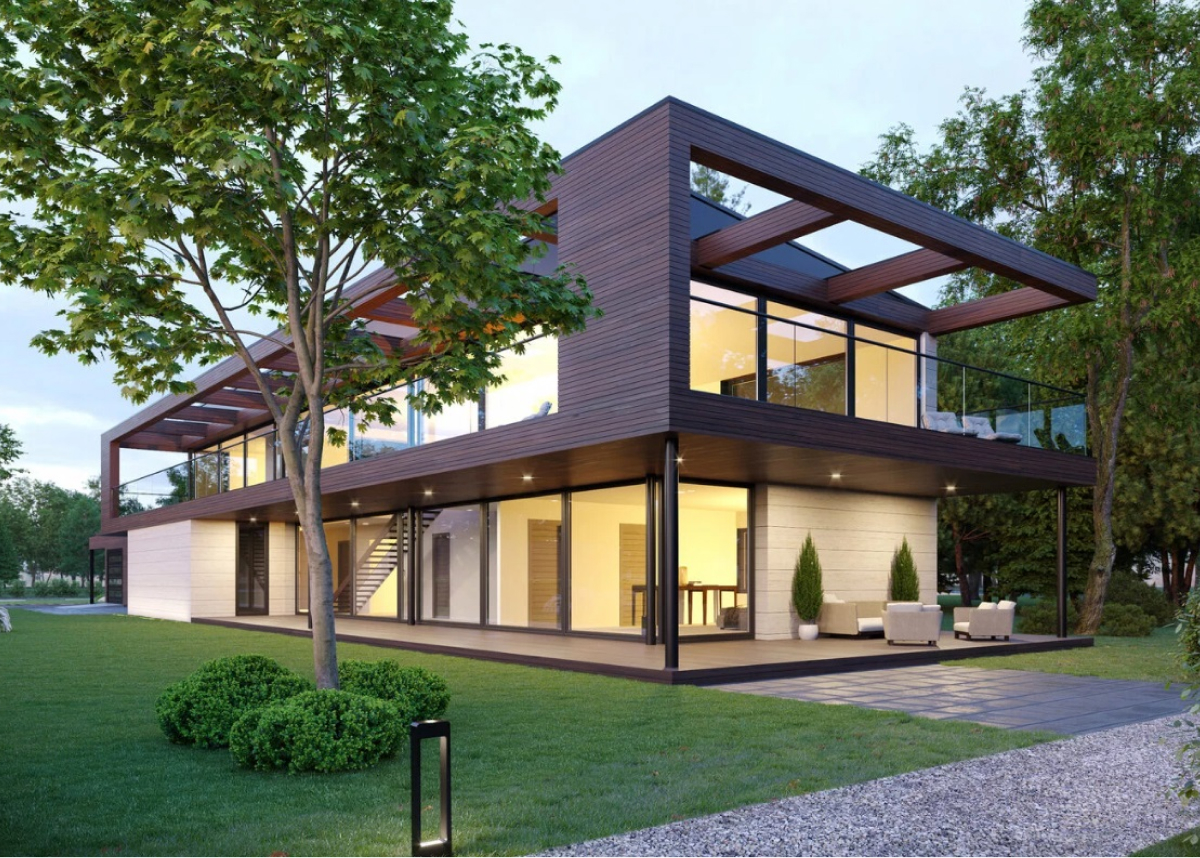 Проектирование частного жилого дома в Подмосковье