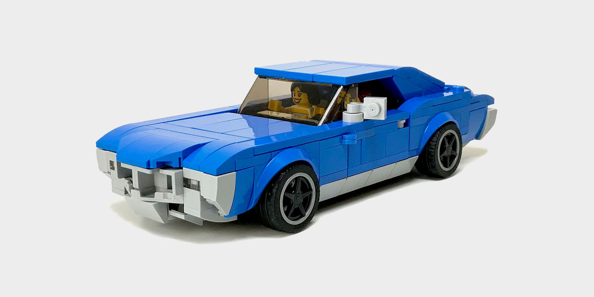 LEGO самоделка: Buick Riviera 8 1968 (рис. 1)