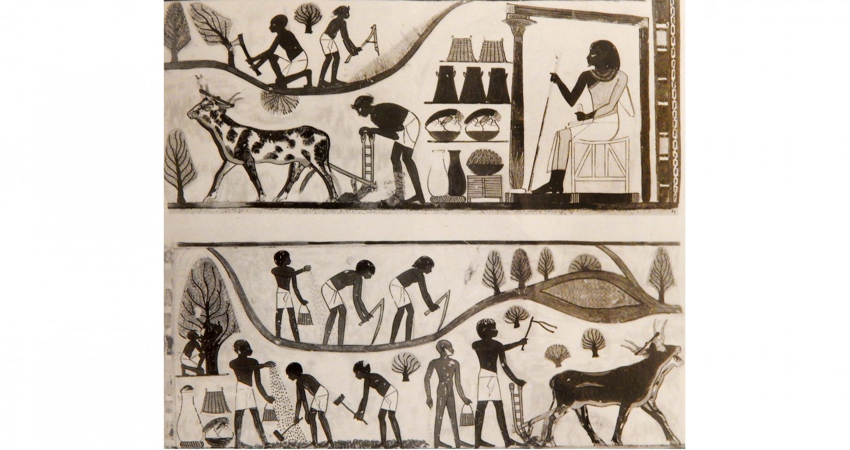Росписи гробниц древнего Египта